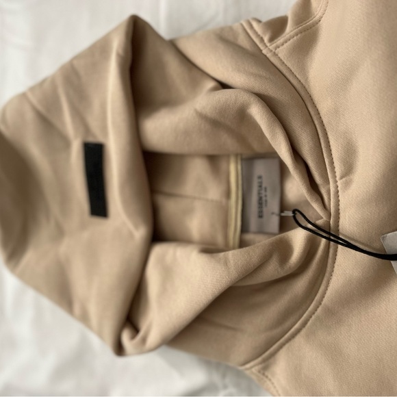 Essentials Hoodie, beige, large - Picture 3 of 3